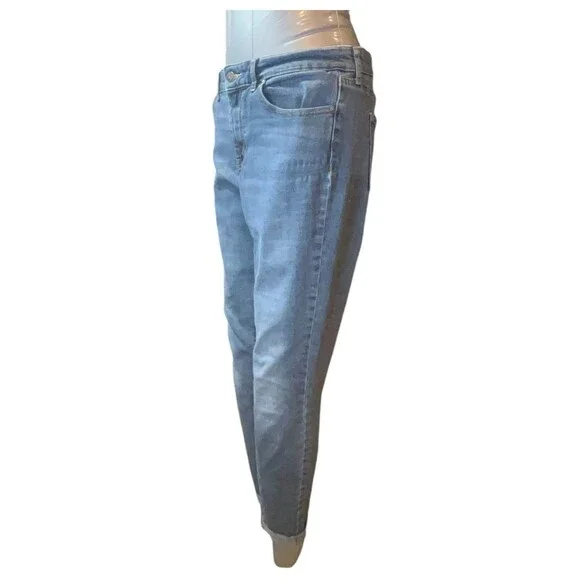 Jessica Simpson Women Jeans 10 High Rise Skinny Ankle Cuffed(W31 L24) - Picture 3 of 12